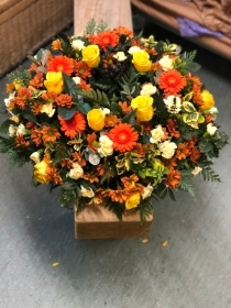 Yellow and orange wreath